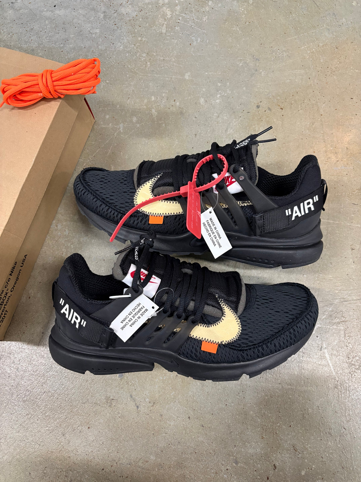 Size 12 - Nike Air Presto Off-White Black 2018