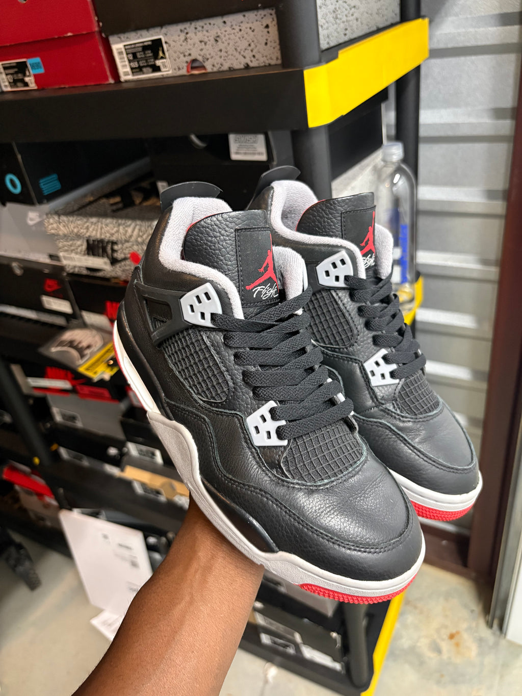 Size 7y - Jordan 4 Retro Bred Reimagined
