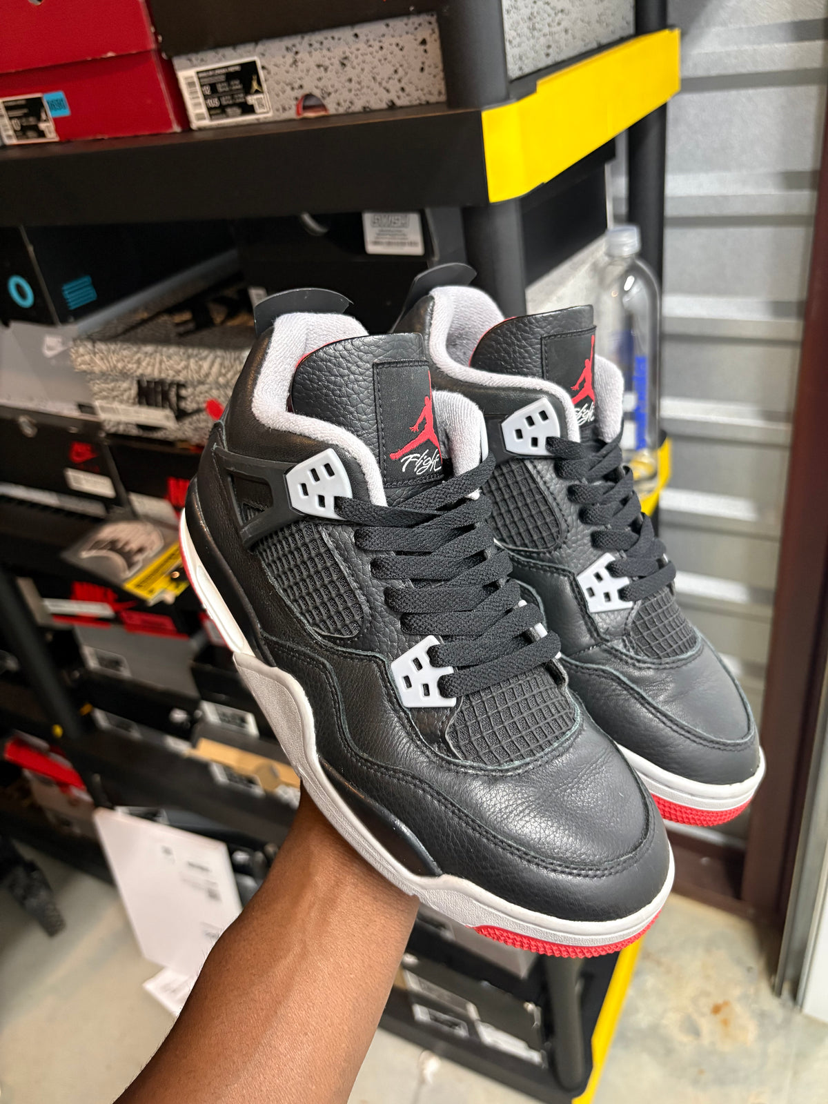 Size 7y - Jordan 4 Retro Bred Reimagined