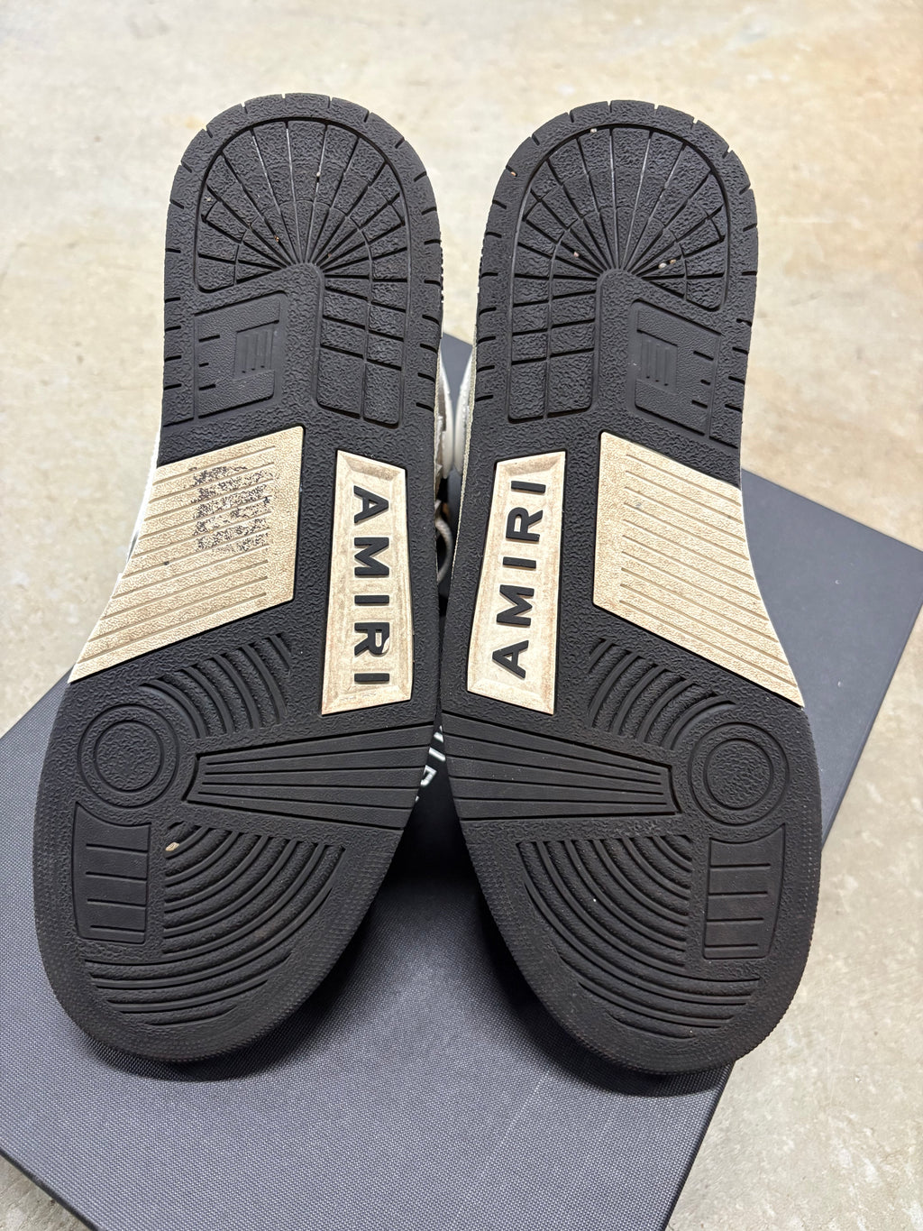 Size 11 - Amiri Skeleton High Black/White