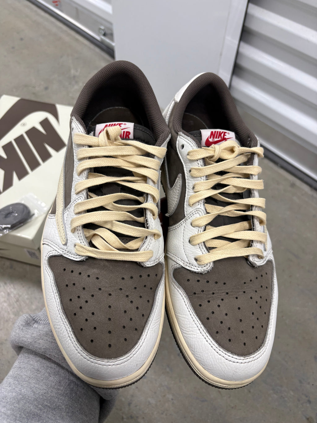 Size 11.5 - Travis Scott 1 Low Reverse Mocha