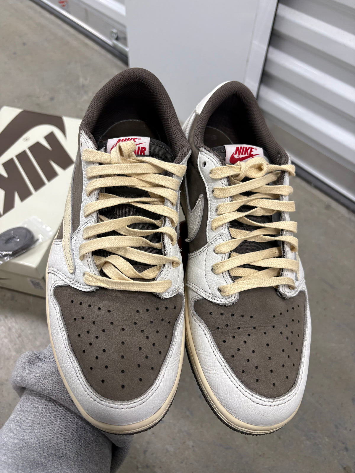 Size 11.5 - Travis Scott 1 Low Reverse Mocha