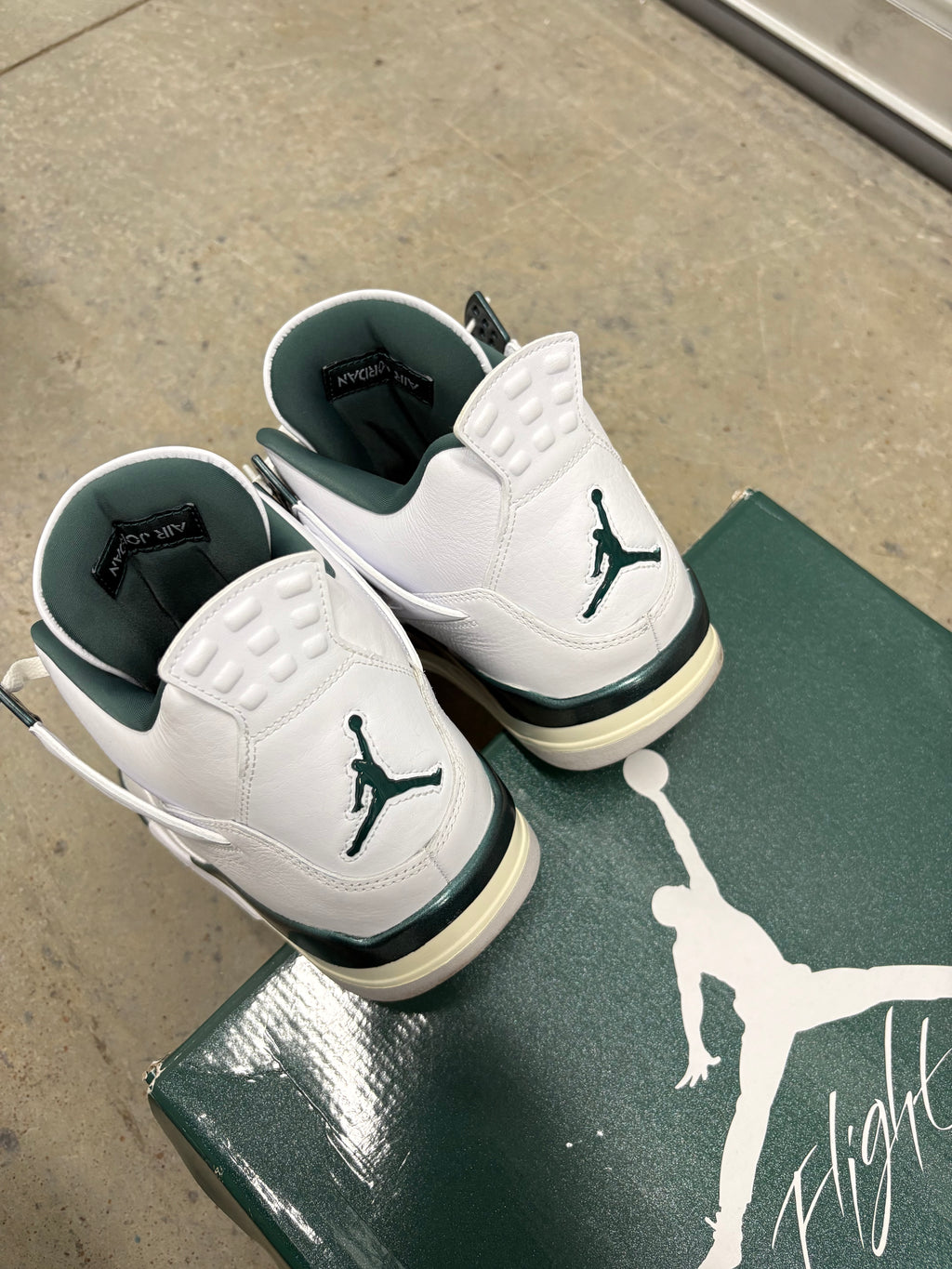 Size 13 - Jordan 4 Retro Oxidized Green