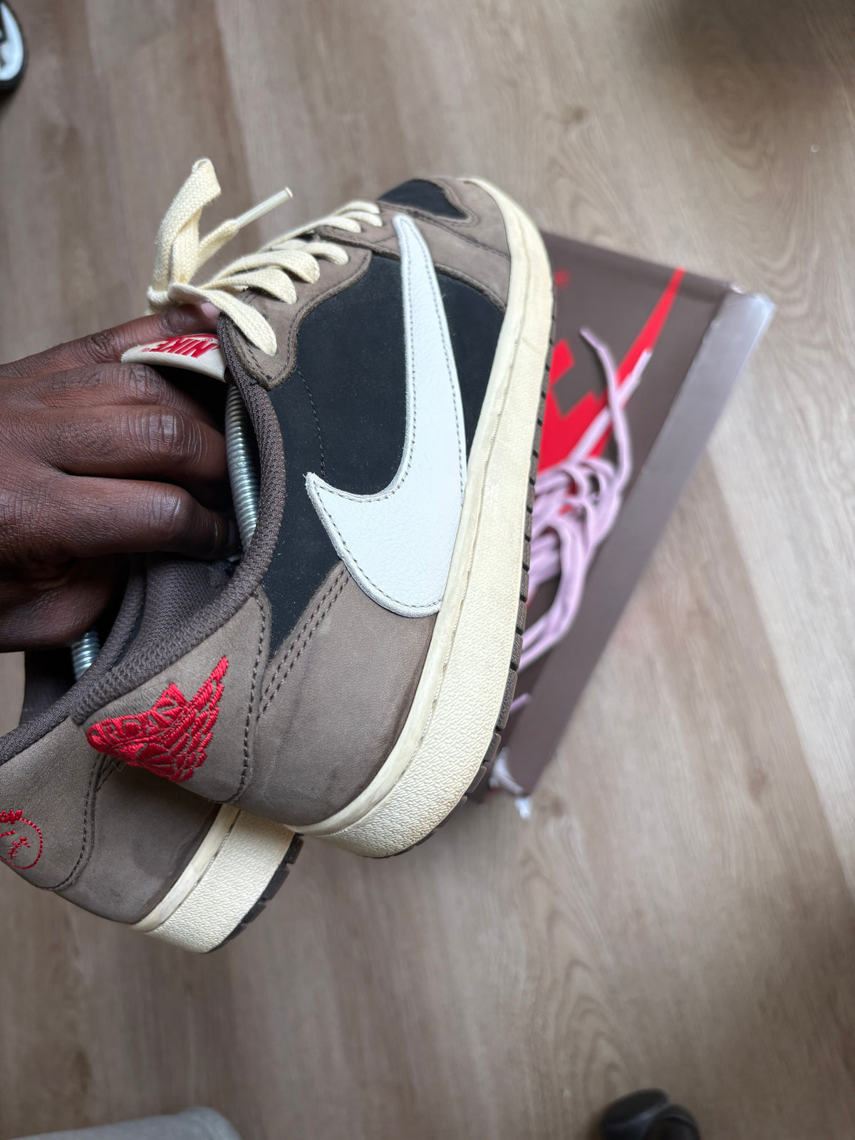 Size 11.5 - Travis Scott 1 Low Mocha