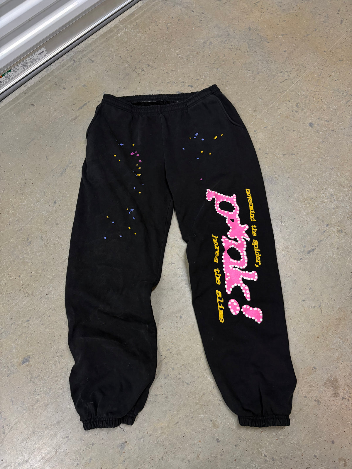 Size XL - Sp5der Punk Sweats