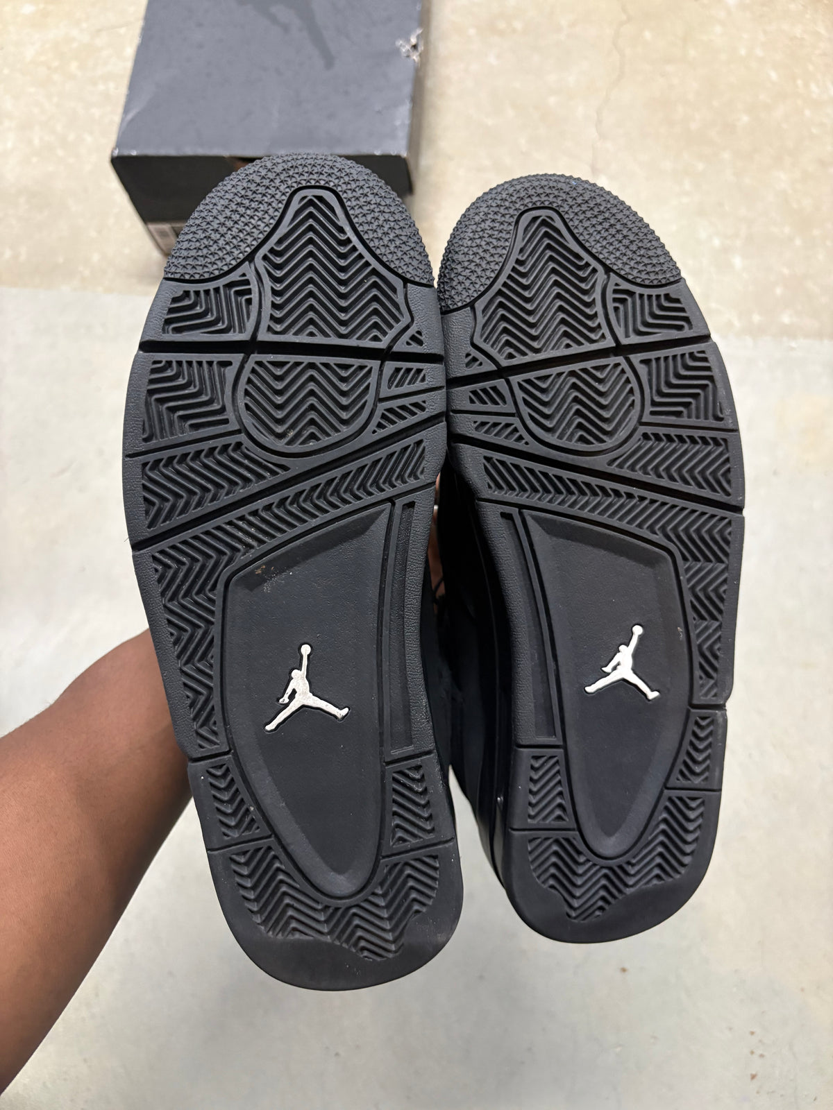 Size 7y - Jordan 4 Retro Black Cat