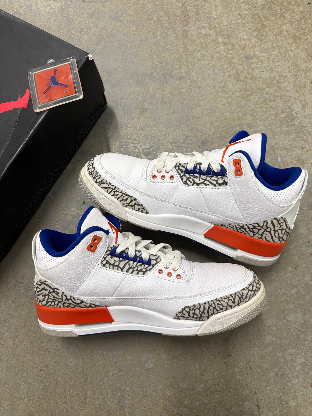 Size 8 - Jordan 3 Retro Knicks