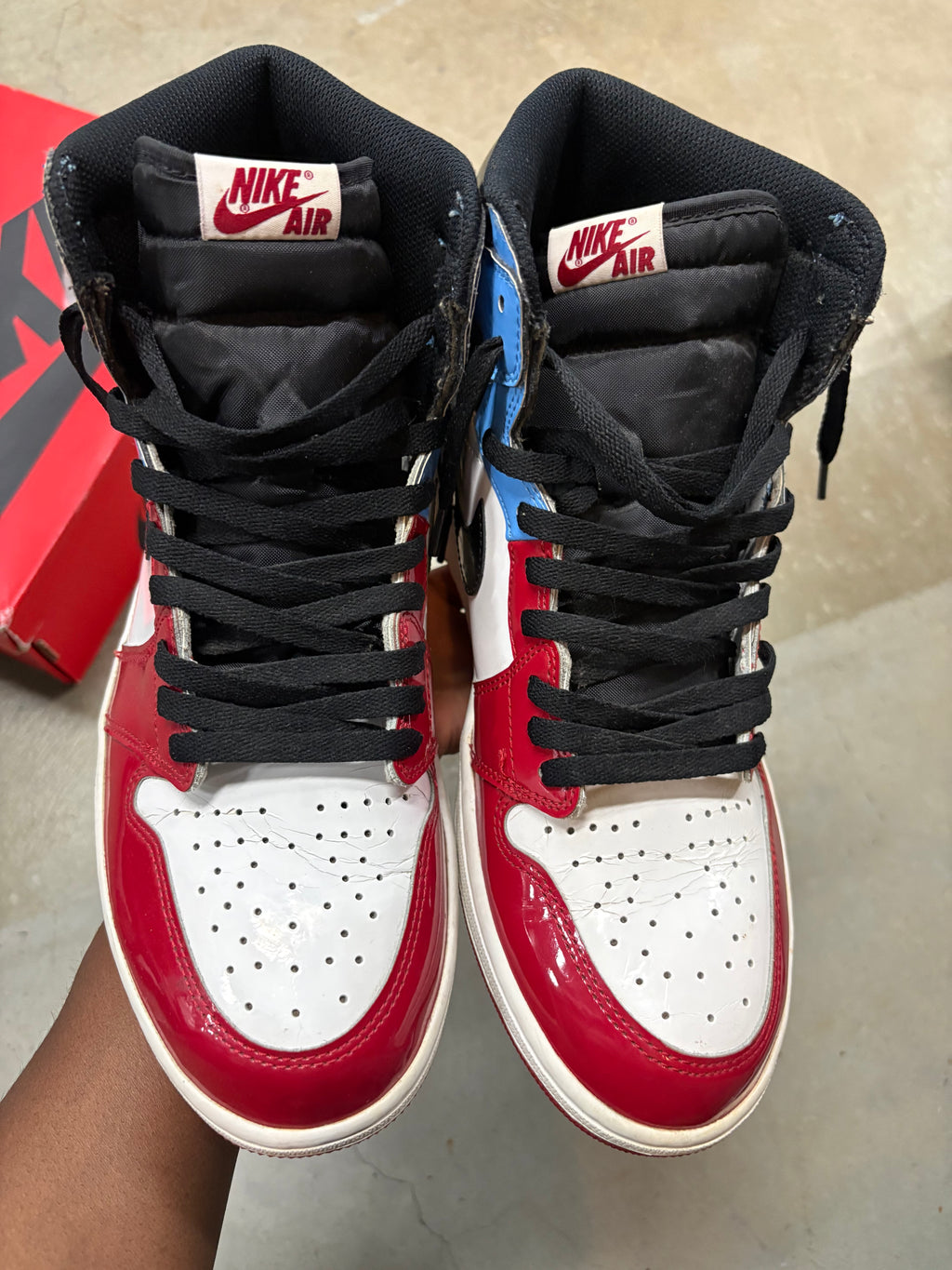 Size 12 - Jordan 1 Retro Fearless UNC Chicago