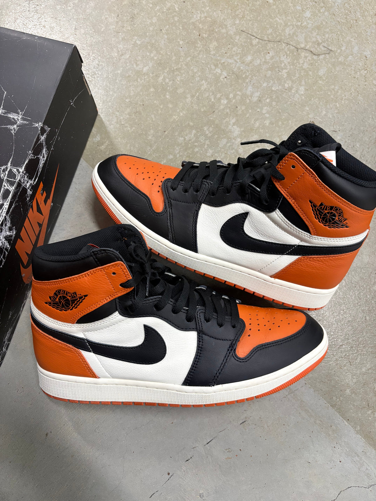Size 12 - Jordan 1 Retro Shattered Backboard 2025