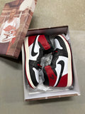 Size 14 - Jordan 1 Retro Black Toe Reimagined