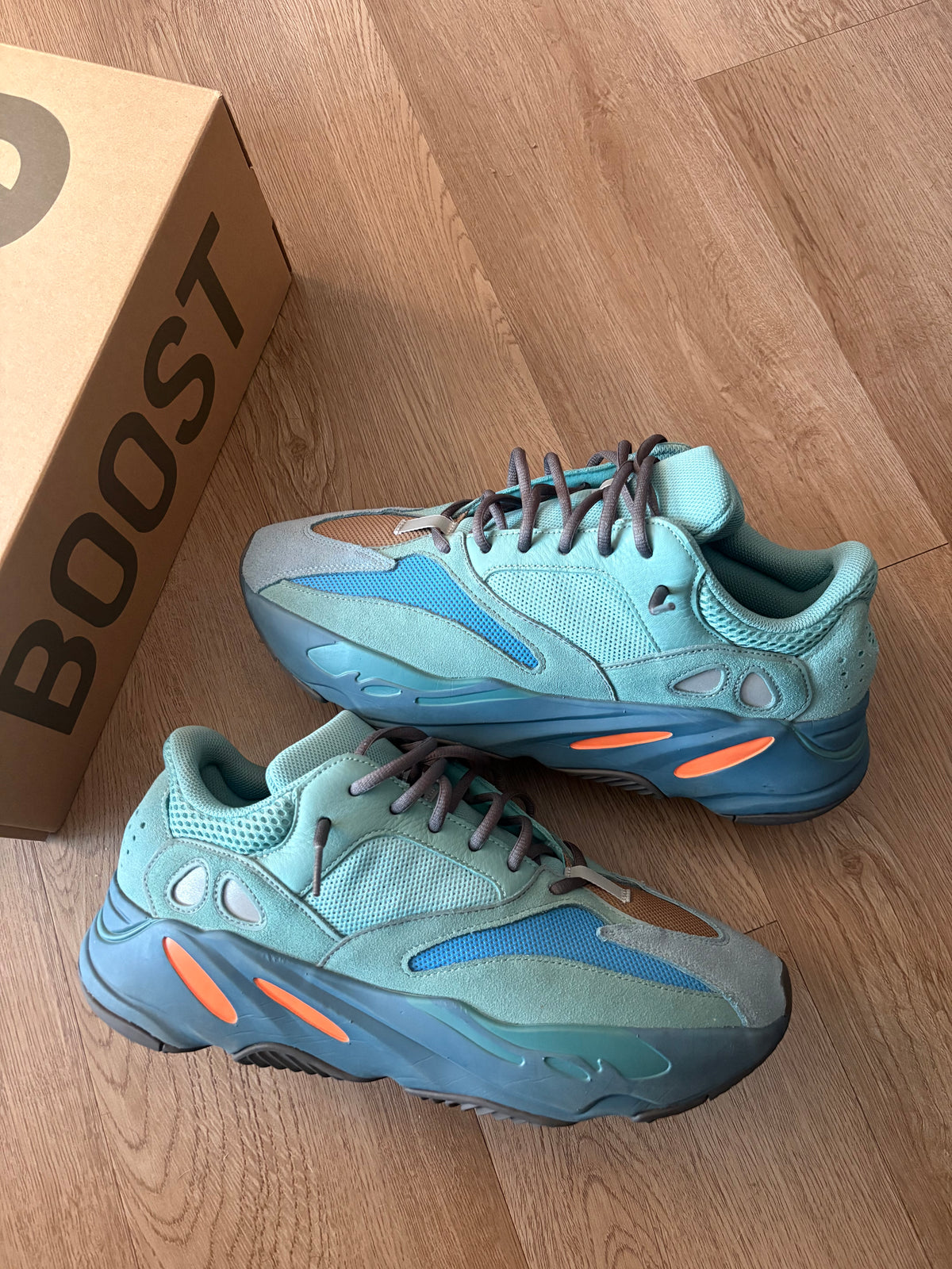 Size 12 - Yeezy Boost 700 Faded Azure