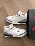 Size 6.5y - Jordan 3 Retro White Cement Reimagined Gs