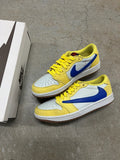 Size 6.5y - Travis Scott 1 Low Canary