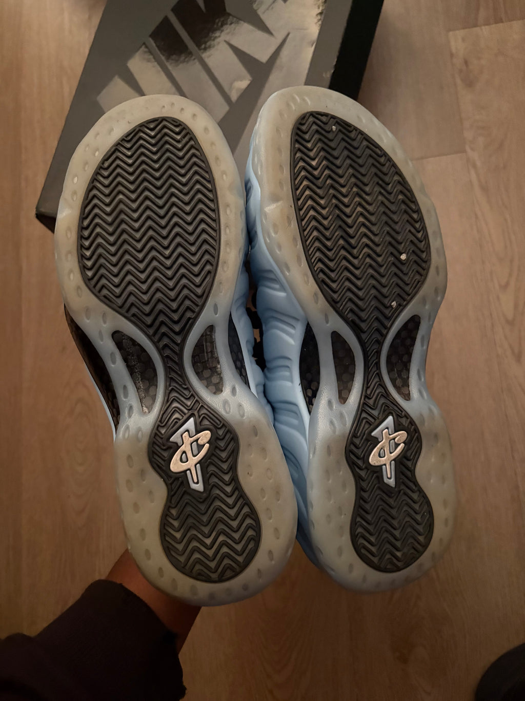 Size 11 - Nike Air Foamposite One Psychic Blue