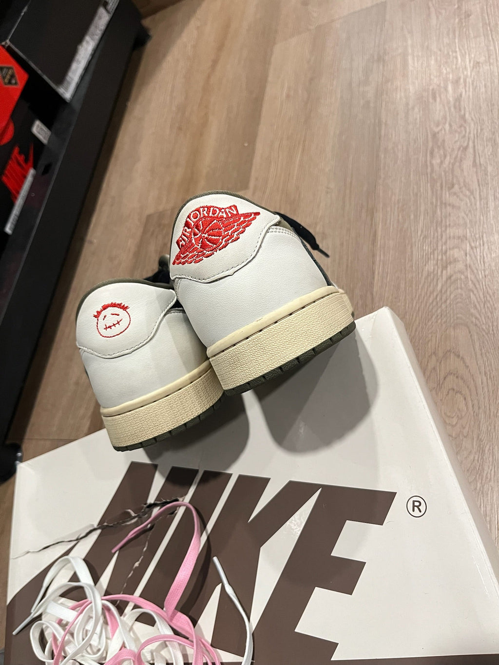 Size 12.5 - Travis Scott 1 Low Medium Olive