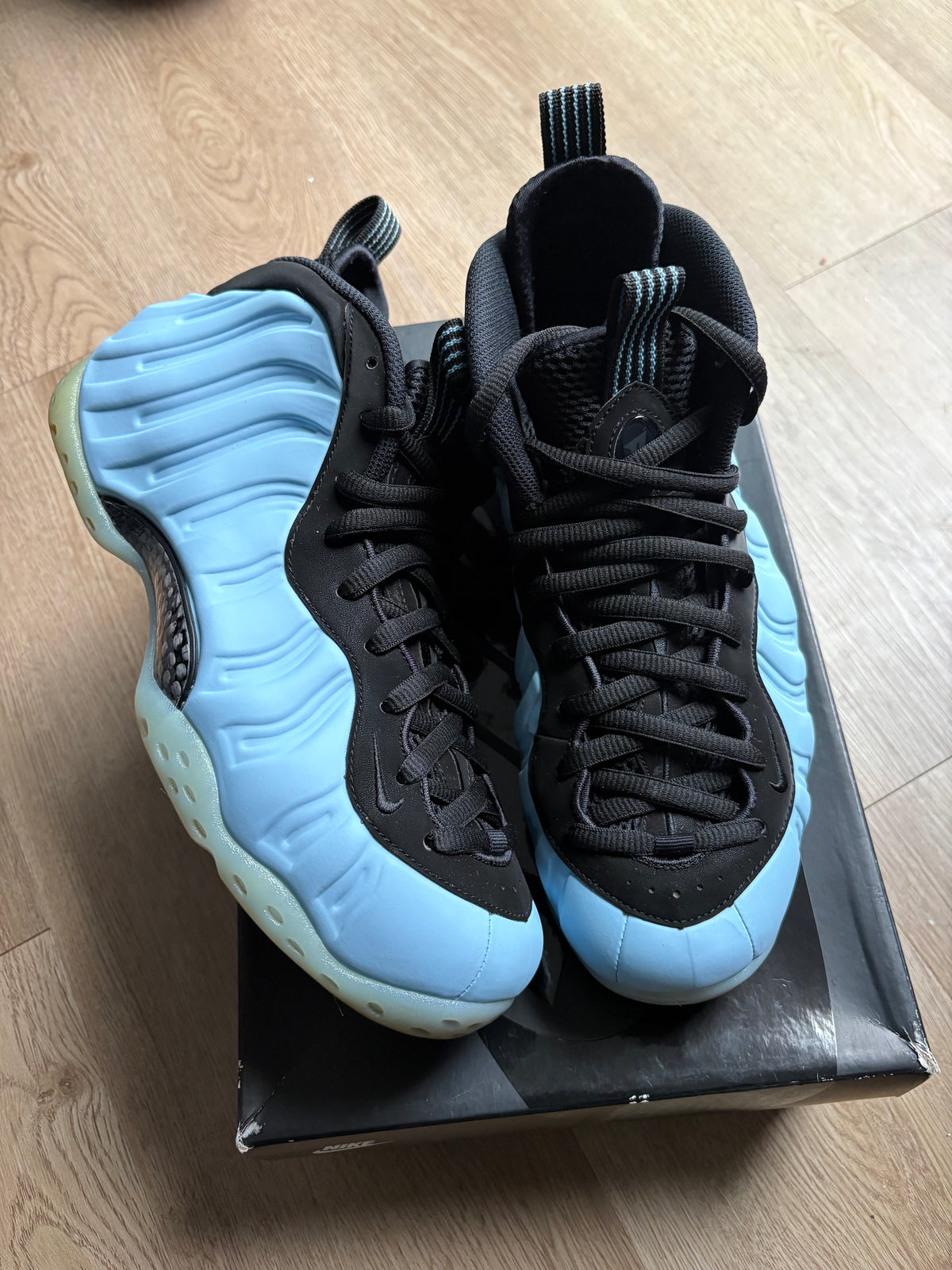 Size 9 - Nike Air Foamposite One Psychic Blue