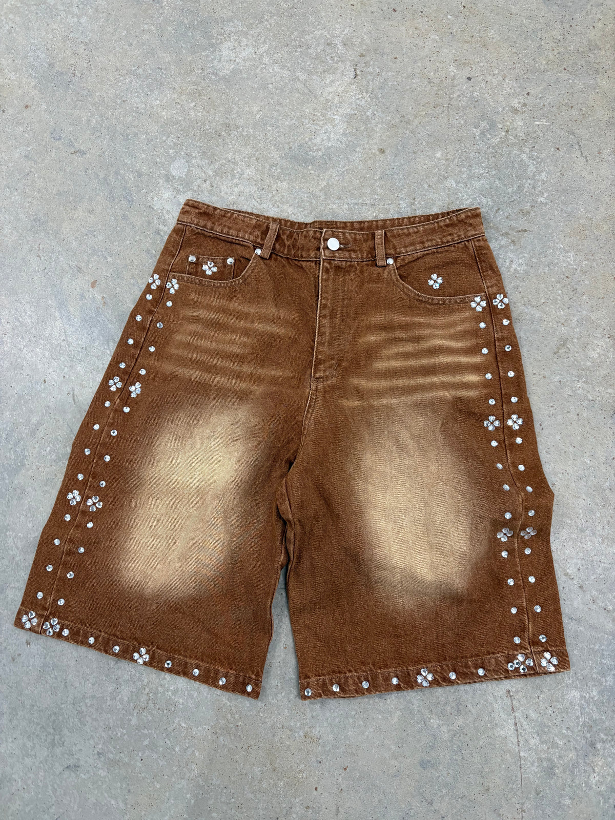 Distant Khaki Jorts
