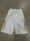 Acc Purple Flame 3/4 Shorts