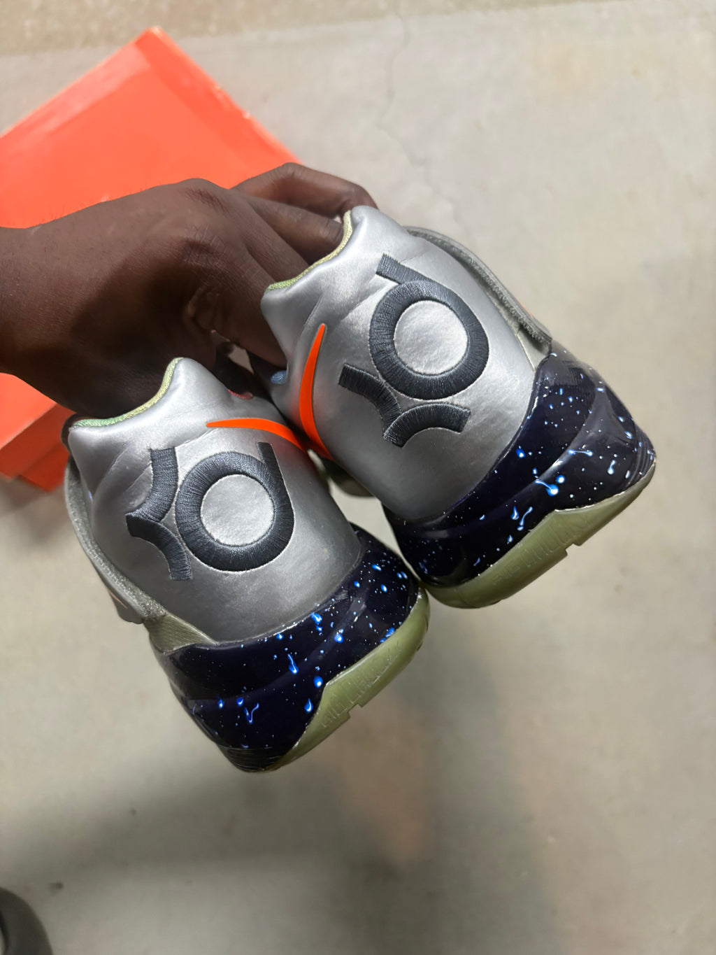 Size 10 - Nike KD 4 Galaxy 2012