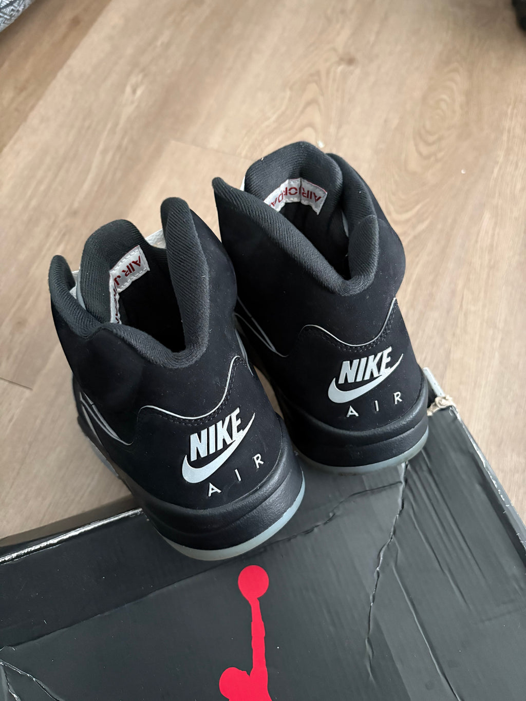 Size 11 - Jordan 5 Retro Black Metallic Reimagined