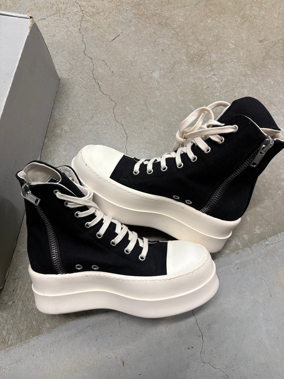 Size 6y - Rick Owens DRKSHDW Mega Bumper Sneaks