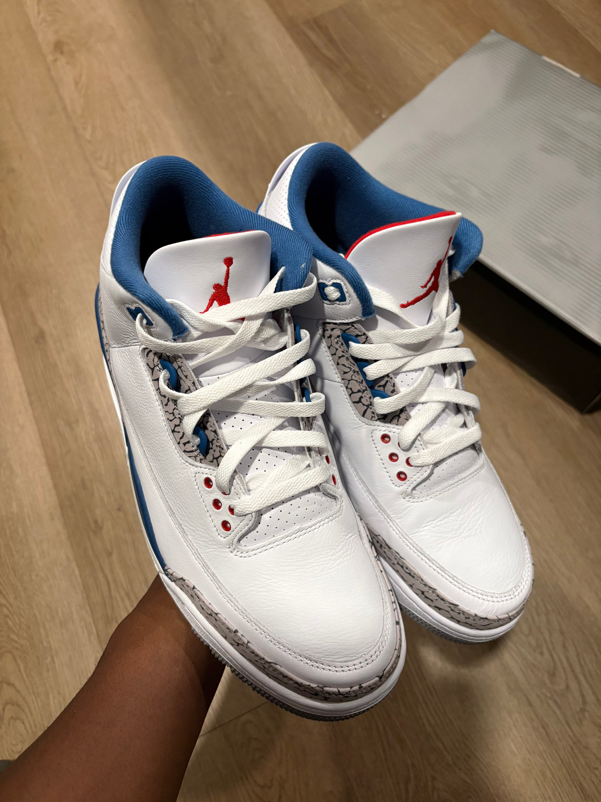 Size 12 - Jordan 3 Retro True Blue 2026