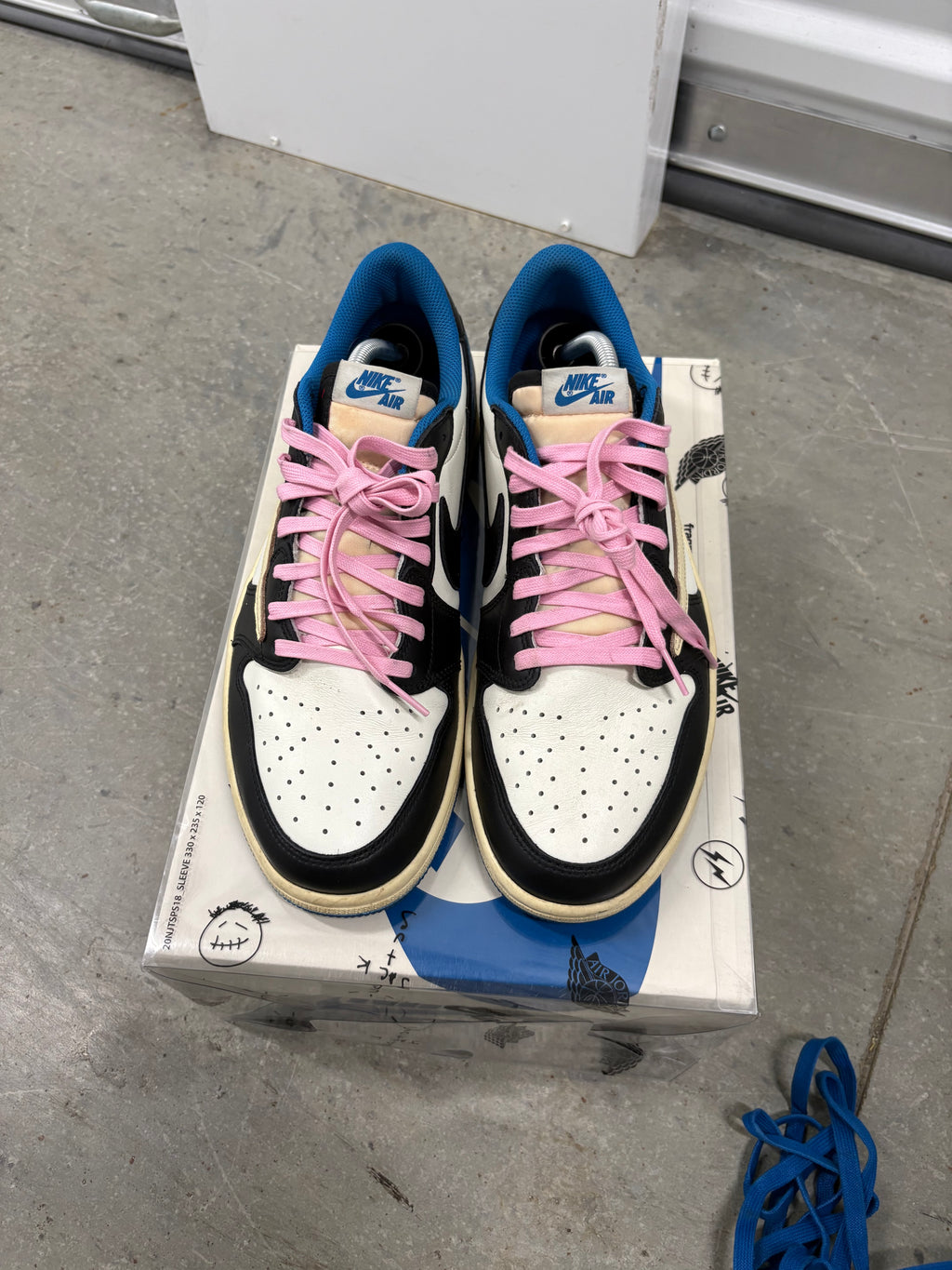 Size 11 - Travis Scott 1 Low Fragment
