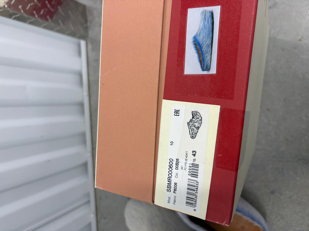 Size 10 - Marni Sabot Mule Celeste