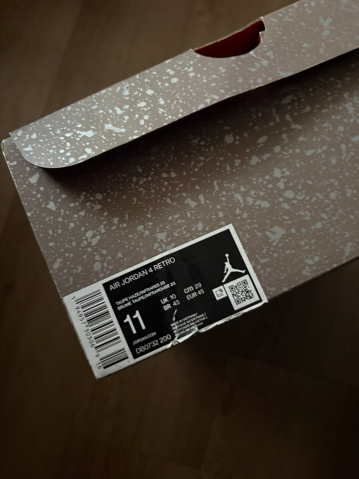 Size 11 - Jordan 4 Retro Taupe Haze