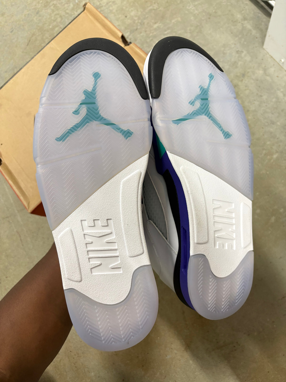 Size 14 - Jordan 5 Retro Grape 2025