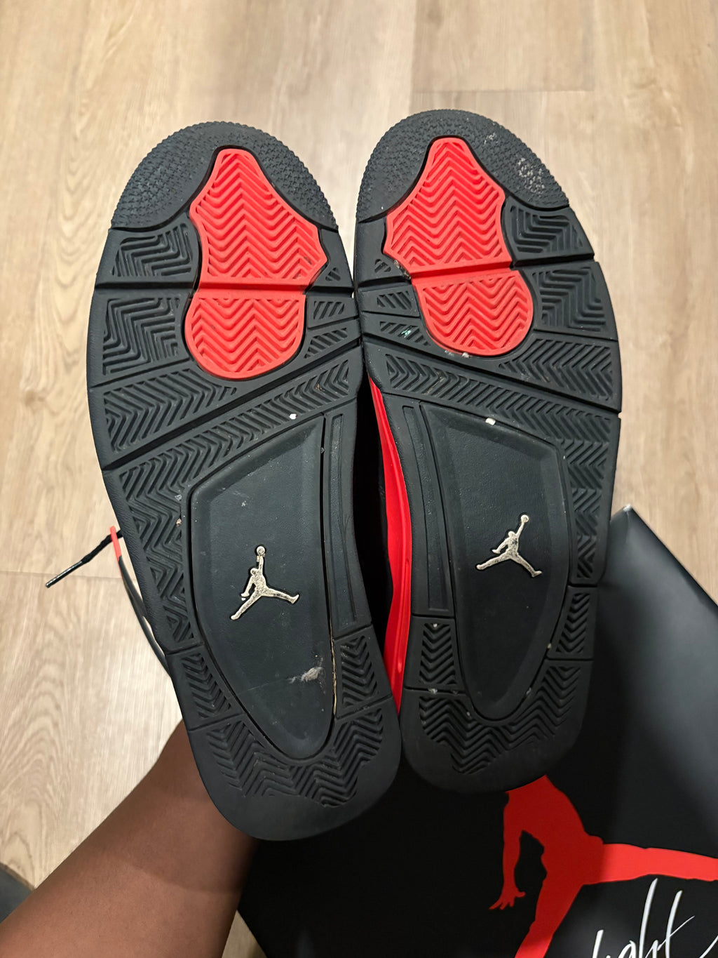 Size 10 - Jordan 4 Retro Red Thunder