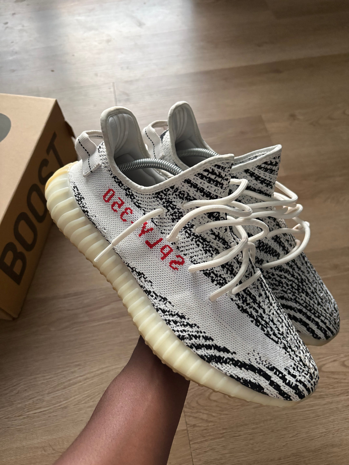 Size 12 - Yeezy Boost 350 V2 Zebra