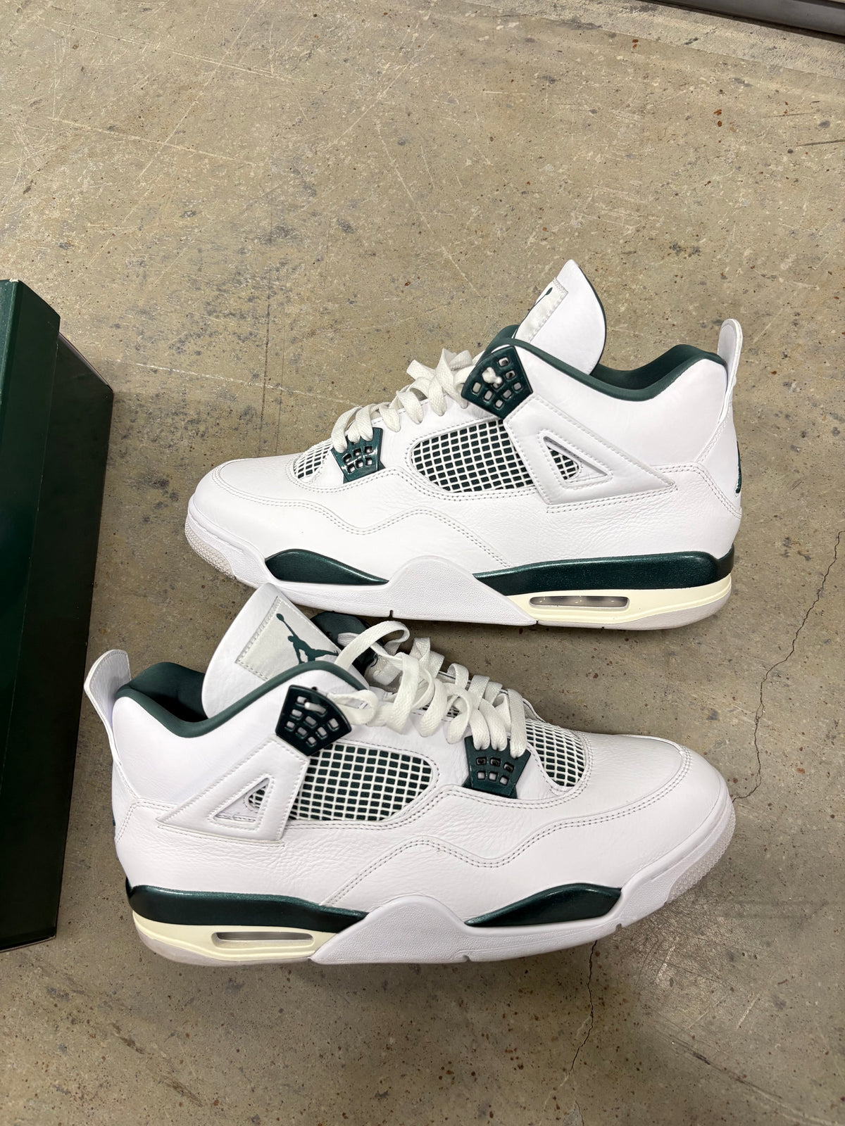 Size 13 - Jordan 4 Retro Oxidized Green