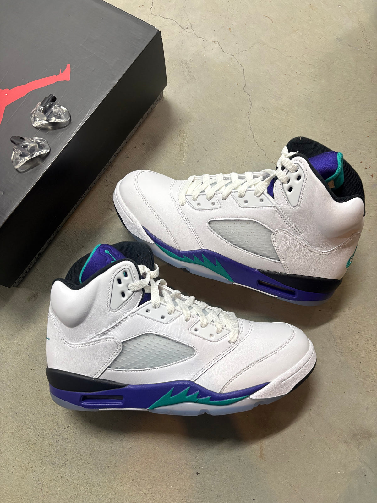 Size 10 - Jordan 5 Retro Grape 2025