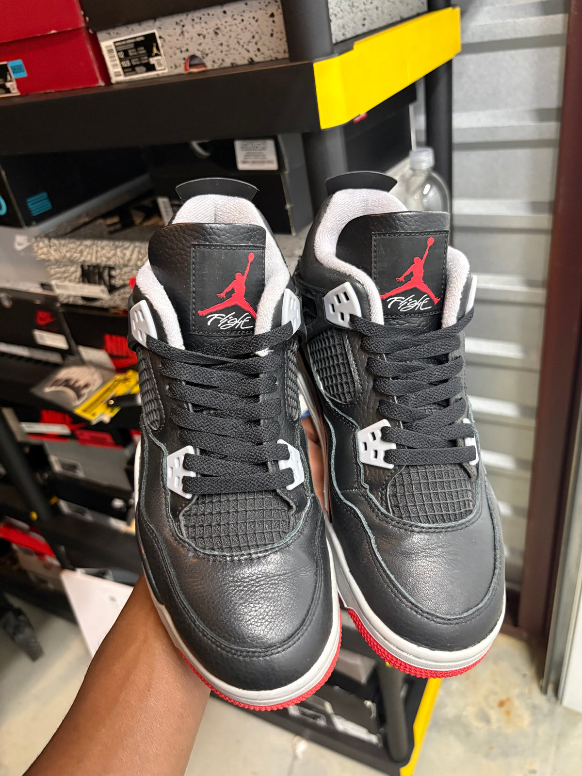 Size 7y - Jordan 4 Retro Bred Reimagined