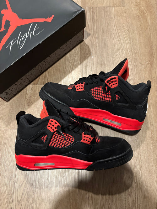 Size 10 - Jordan 4 Retro Red Thunder