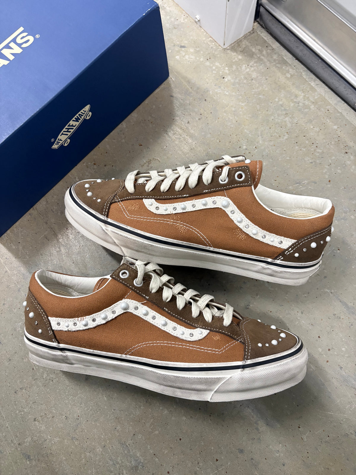 Vans Lx Old Skool 36 Pearlized Cocoa Brown