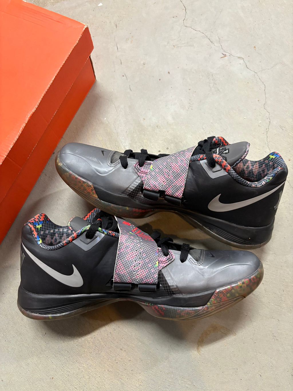Size 10 - Nike KD 4 Black History Month 2012