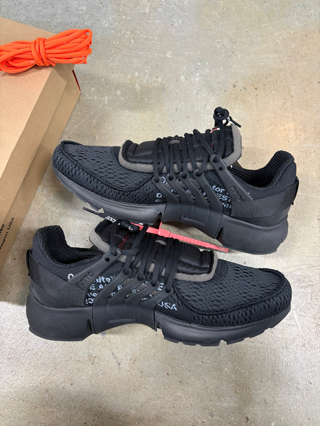 Size 12 - Nike Air Presto Off-White Black 2018