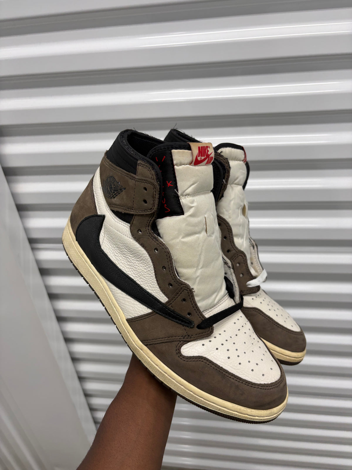 Size 13 - Travis Scott 1 Retro Mocha