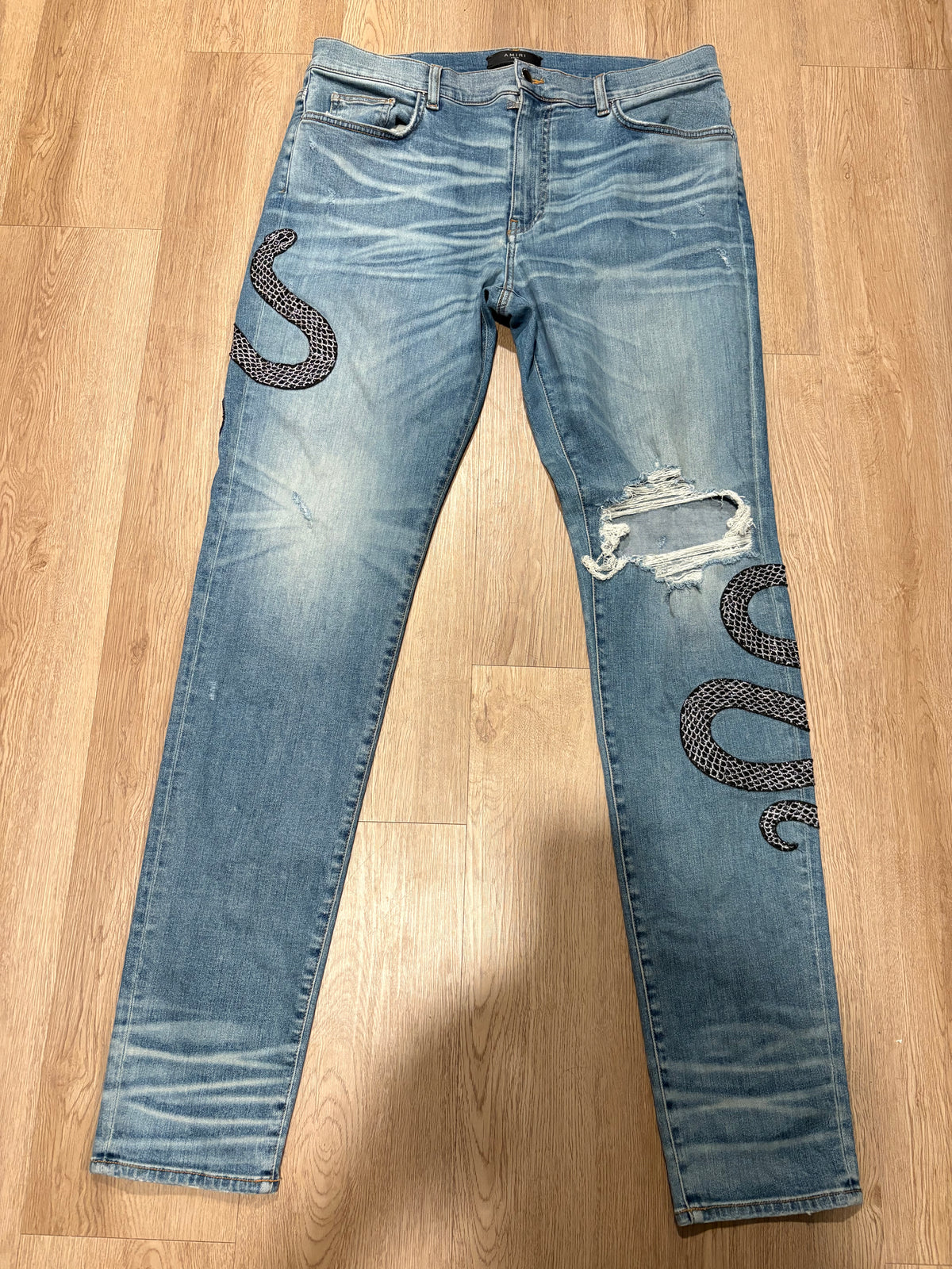 Size 38 - Amiri Jeans Snake Patch