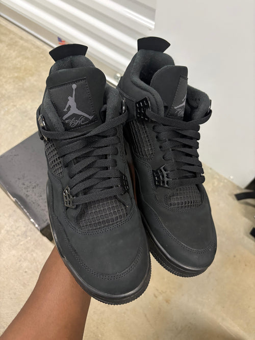 Size 10.5 - Jordan 4 Retro Black Cat 2025