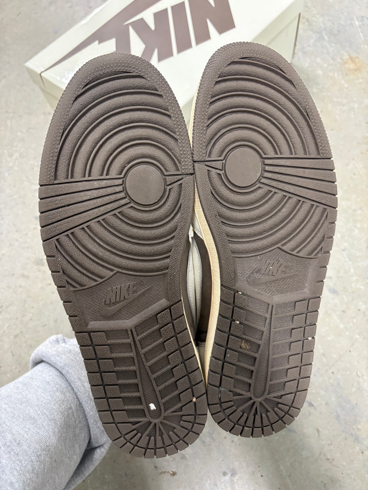 Size 11.5 - Travis Scott 1 Low Reverse Mocha