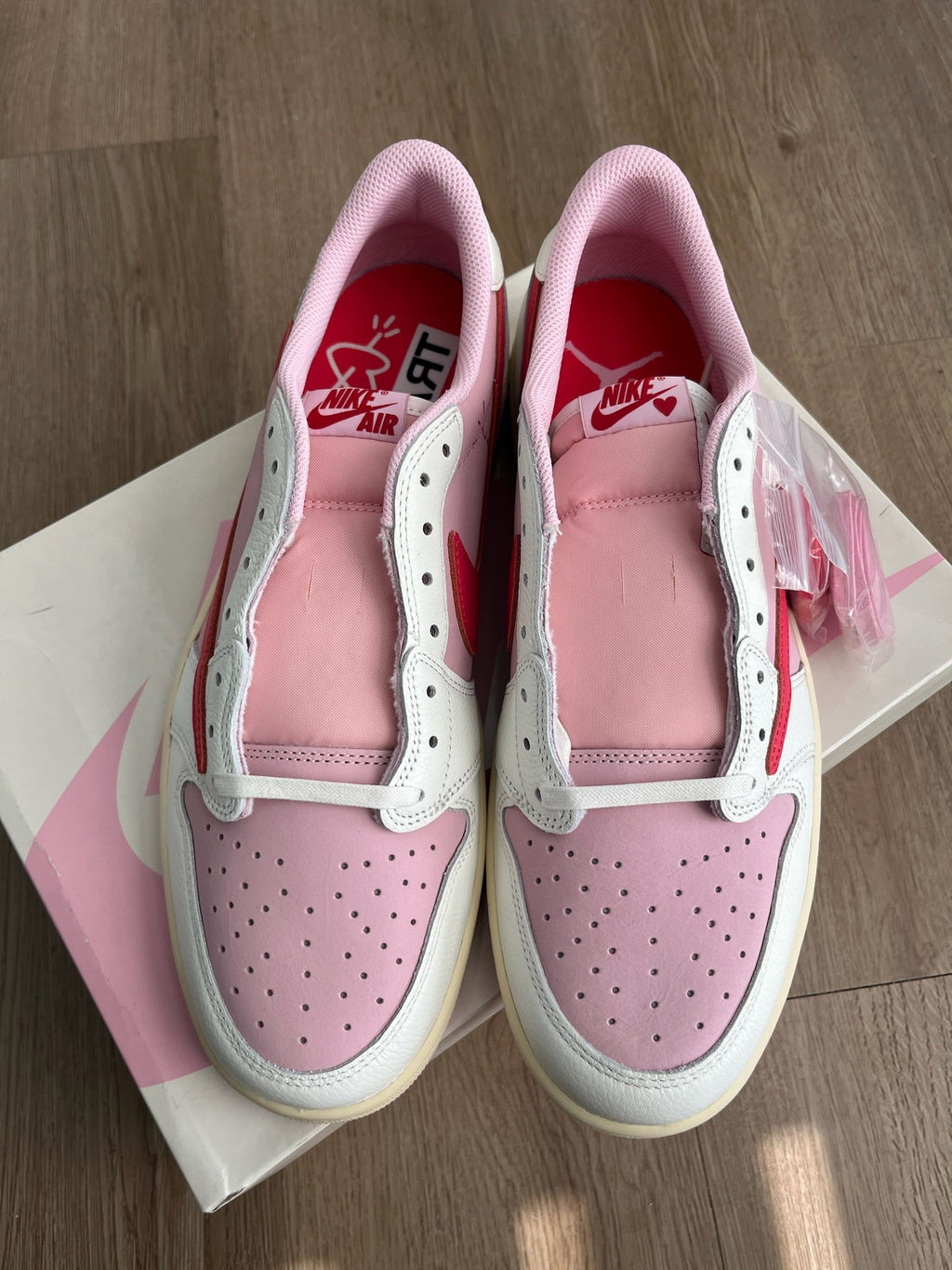 Size 12 - Travis Scott 1 Low Tropical Pink
