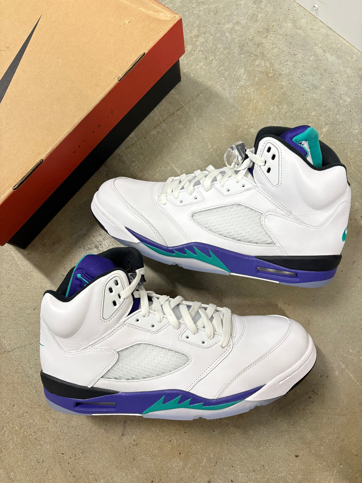 Size 14 - Jordan 5 Retro Grape 2025