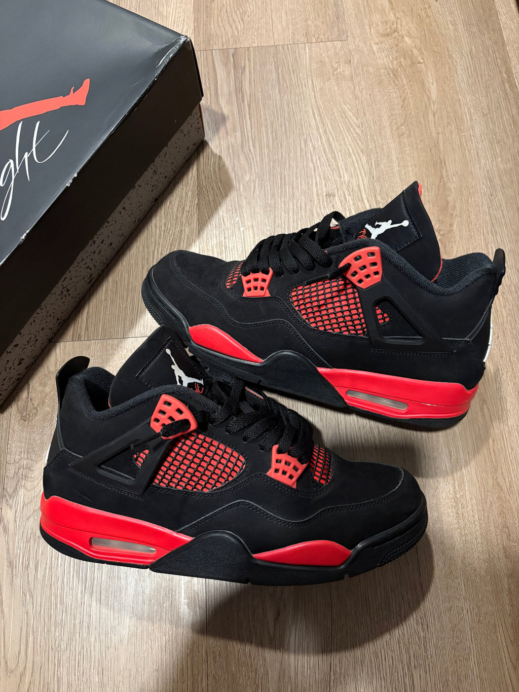 Size 10 - Jordan 4 Retro Red Thunder