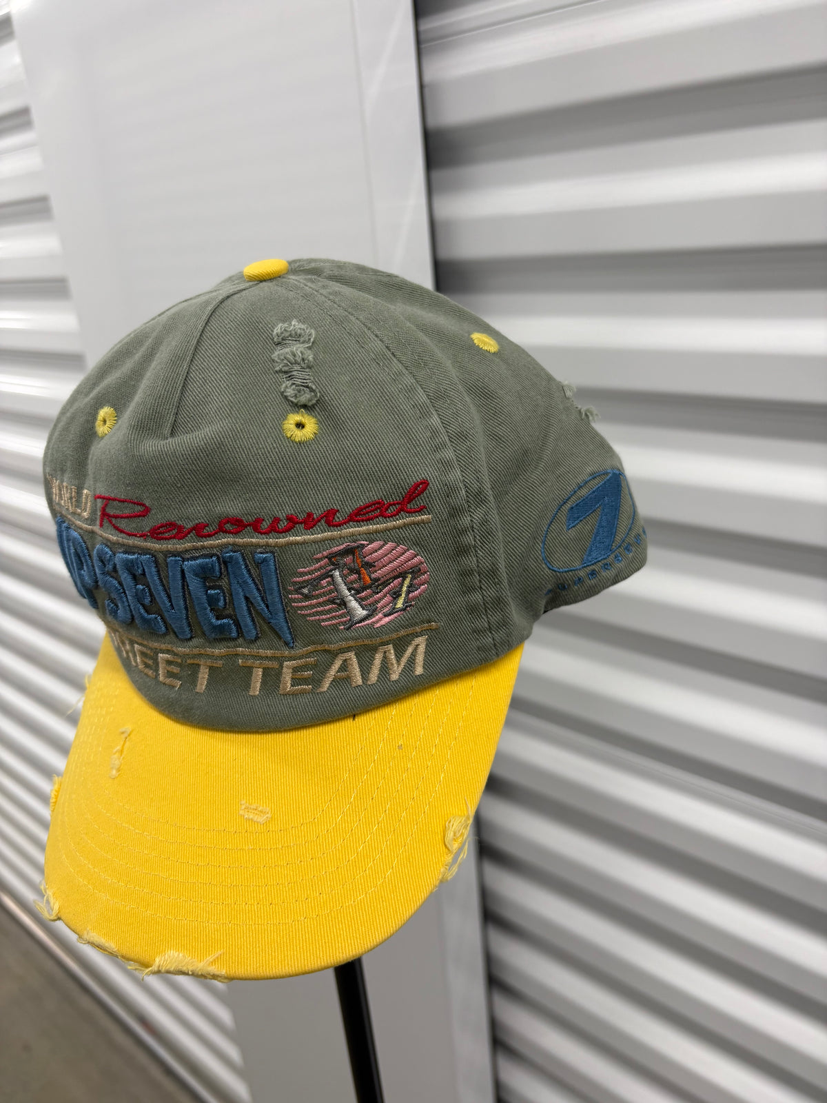 Up 7 Skate Green Bean Intl Street Team Hat