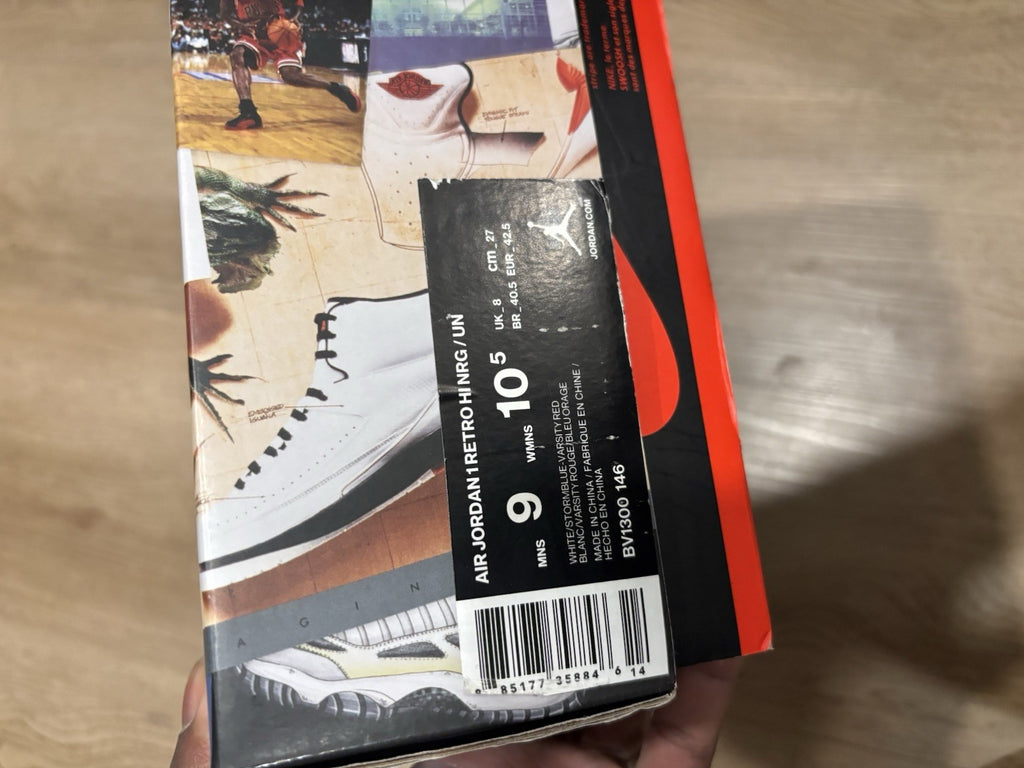 Size 9 - Jordan 1 Retro NRG x Union LA High Storm Blue