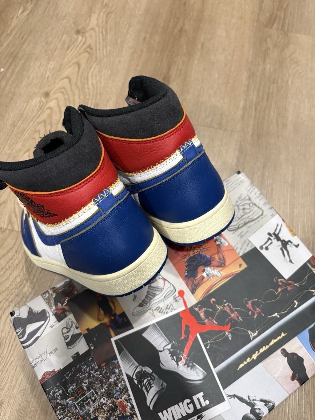 Size 9 - Jordan 1 Retro NRG x Union LA High Storm Blue