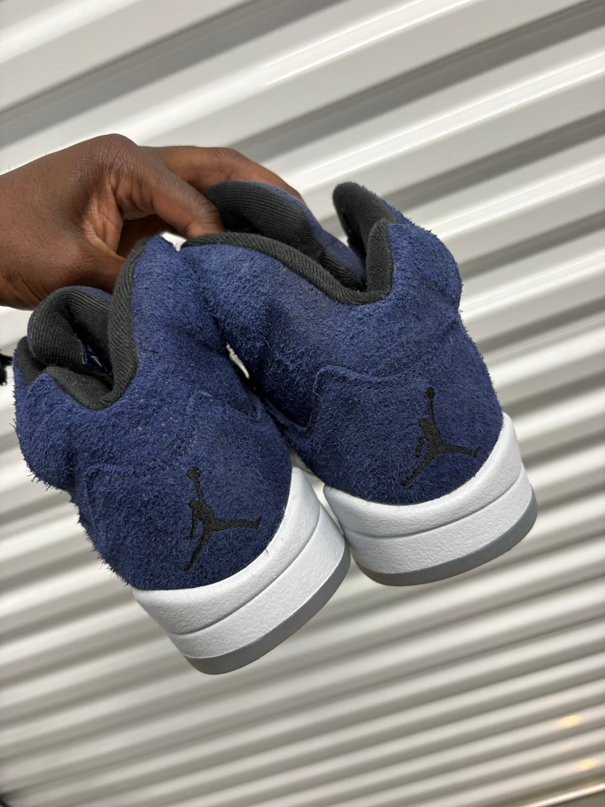 Size 7.5 - Jordan 5 Retro Midnight Navy